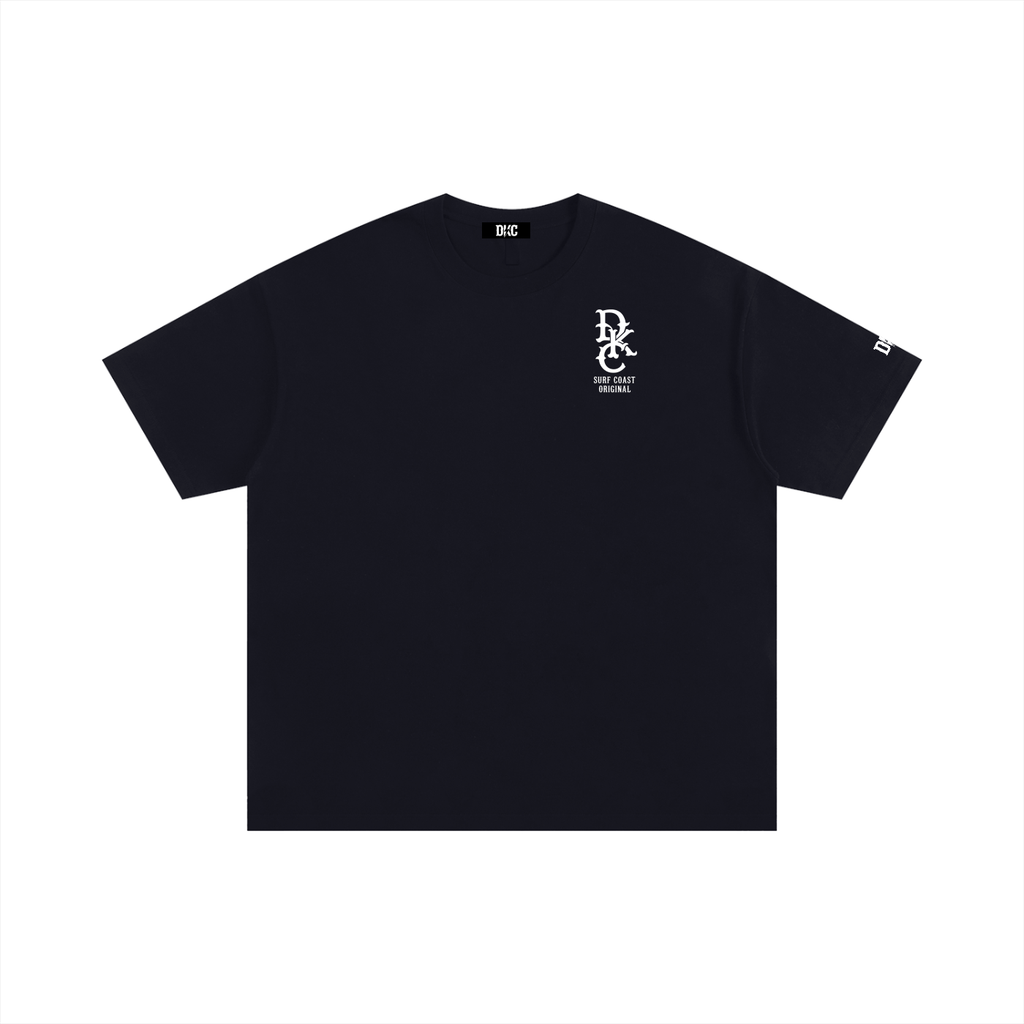 Dropkick Monogram Shield Black Tee