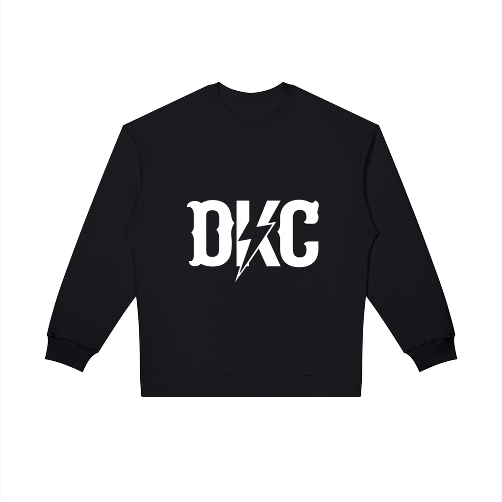 DKC Monogram with Shield crewneck