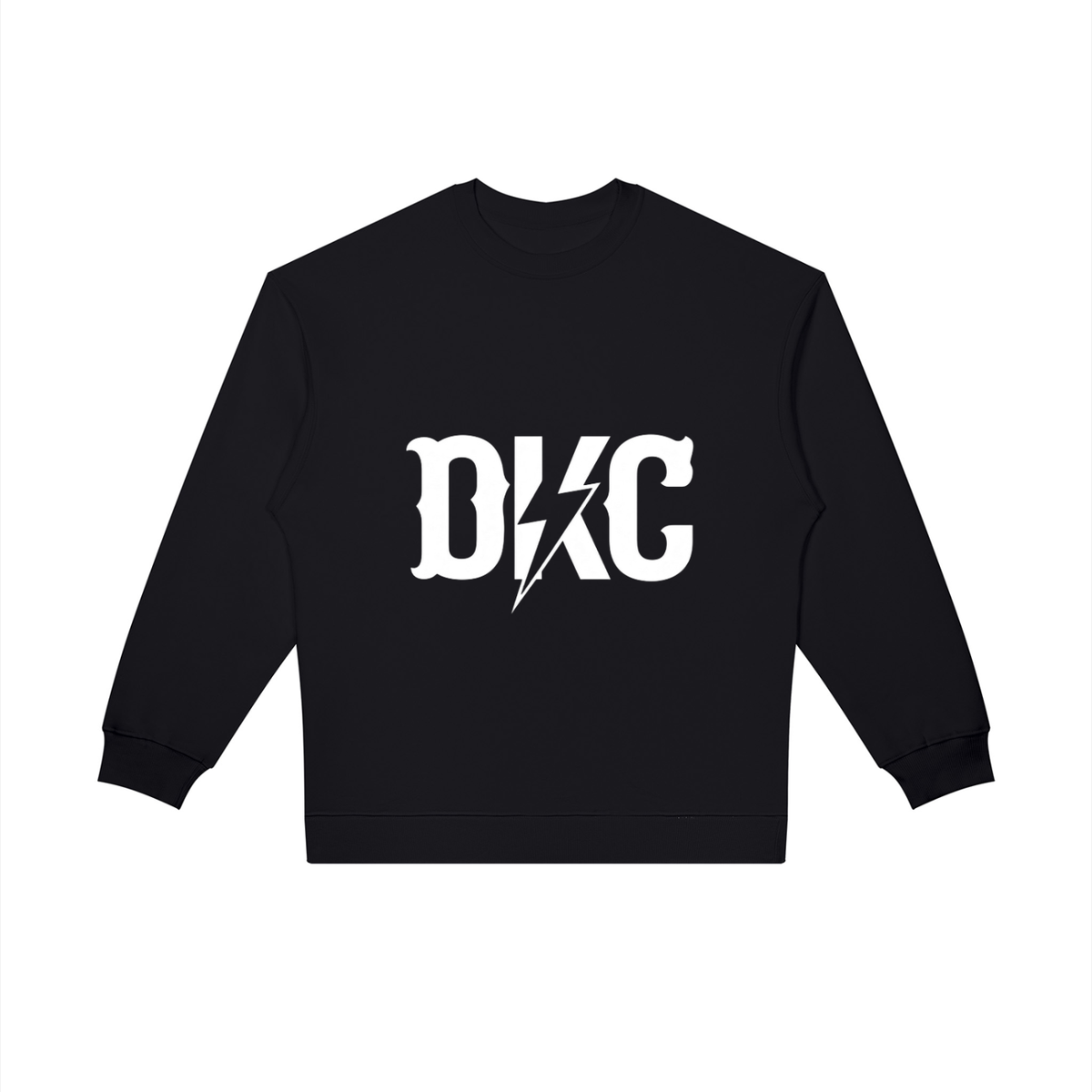 DKC Monogram with Shield crewneck