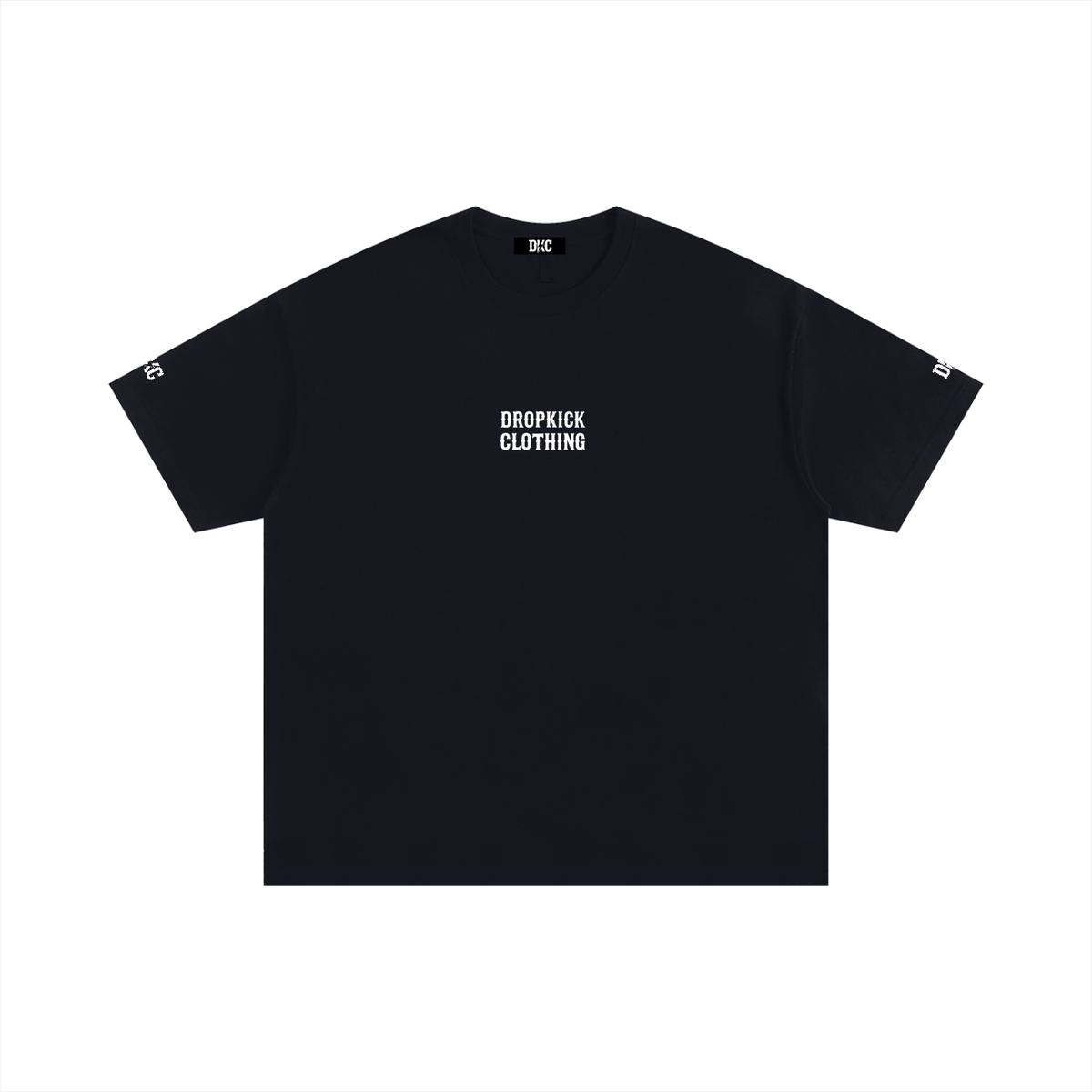 Oversized tee with skull